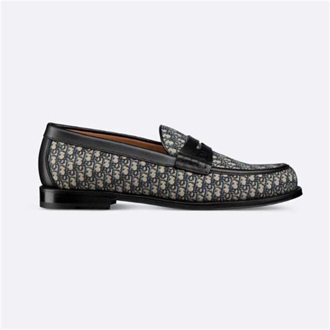 dior oblique loafers|Dior Granville Loafer Black Dior Oblique Jacquard.